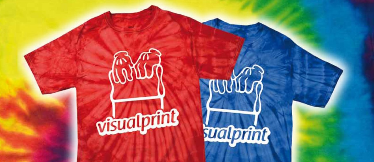 zeefdrukpers met meerdere kleur-stations in actie