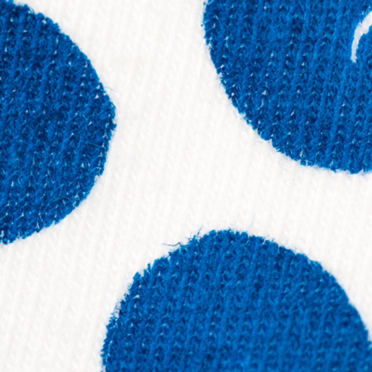 close-up van inkt op textiel